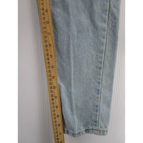 VINTAGE Levis 521 Jeans 10 Mom Tapered Leg Red Tab Logo 90s Preppy - Picture 5 of 12